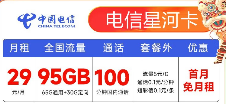 電信29元套餐流量卡那款好用？2022年最新電信29元套餐流量卡詳介
