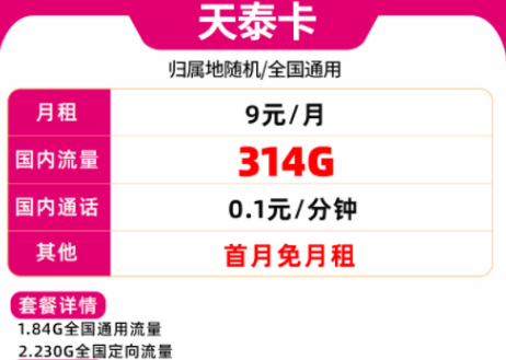 一張好用的流量卡套餐是什么樣的？移動手機(jī)上網(wǎng)卡10元100G全國流量優(yōu)惠首月免租全國通用