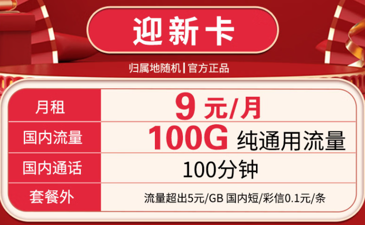 中國(guó)定向迎新年優(yōu)惠套餐 迎新卡、迎喜卡、久久卡，新年換一張好寓意的電話卡吧