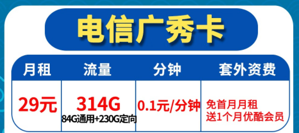 電信的流量卡到底好不好用？|電信廣秀卡、電信廣?？▅首月免費(fèi)+送優(yōu)酷會(huì)員