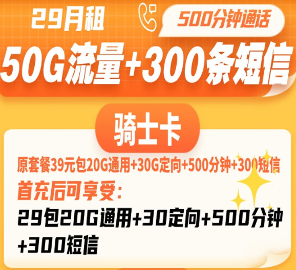 聯(lián)通騎士卡、爵士卡、川瀾卡套餐介紹|適合騎手使用|流量+免費語音+免費短信