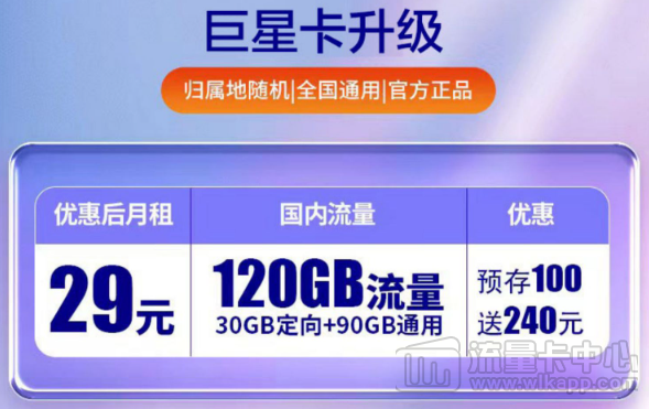 電信巨星卡升級(jí)版套餐推薦|電信星站卡|超多流量免費(fèi)領(lǐng)取優(yōu)惠速來(lái)！
