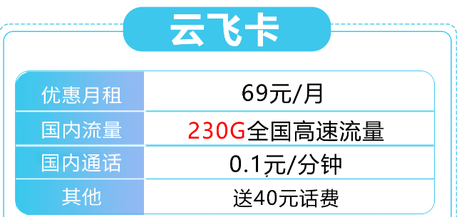 優(yōu)惠推薦爆款流量卡！移動(dòng)云飛卡+移動(dòng)星耀卡|免費(fèi)領(lǐng)取入口