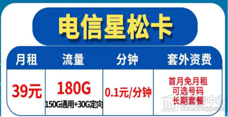 長期優(yōu)秀套餐|電信星松卡+電信奇妙卡|免費領(lǐng)取20年可用??！