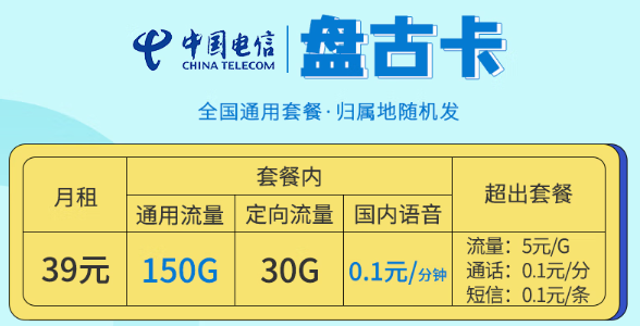 優(yōu)惠好卡推薦|39元月租卡/抖音、騰訊可用定向免流！